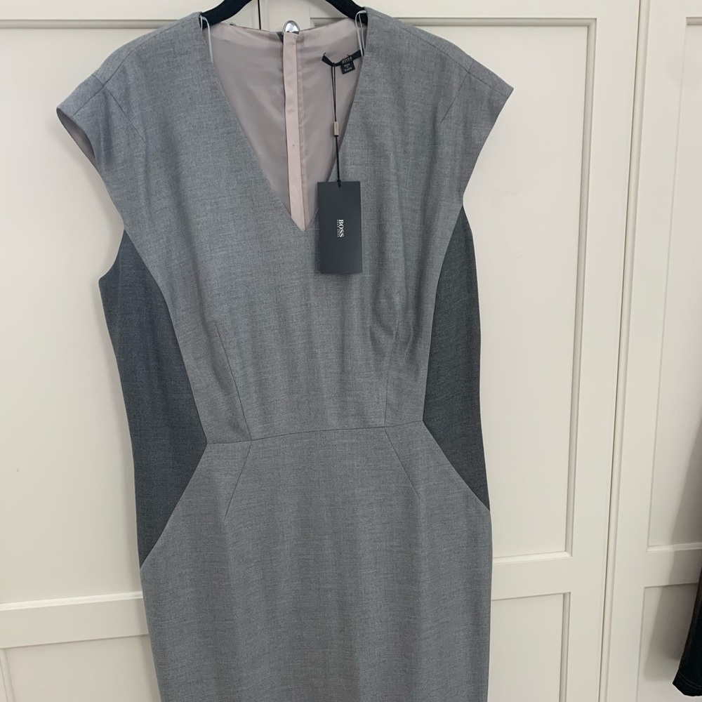 Hugo Boss Grey Dress